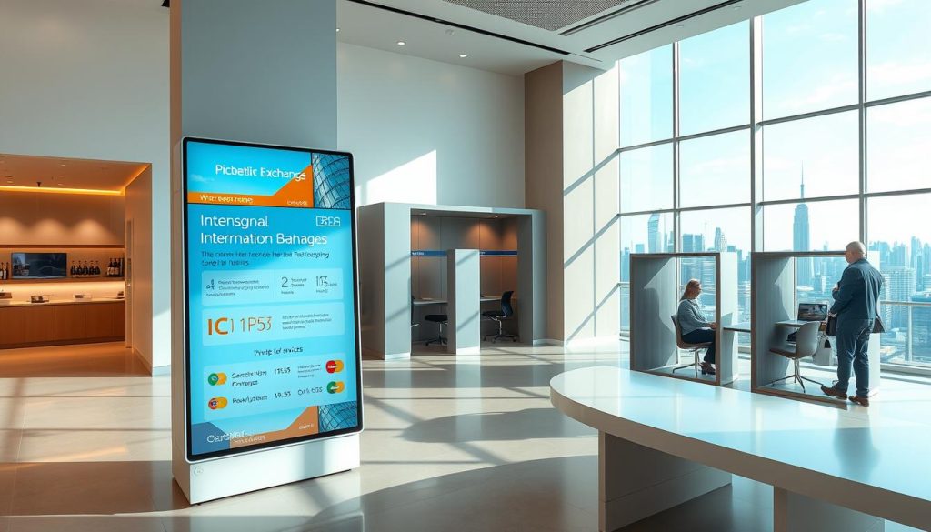 Banking services for tourism