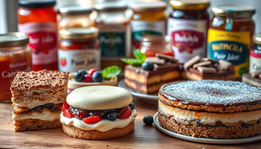 Italian desserts with Polish ingredients