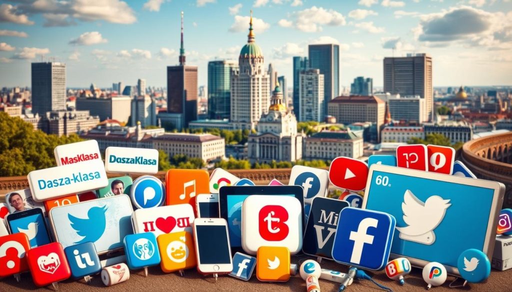 Polish social media platforms