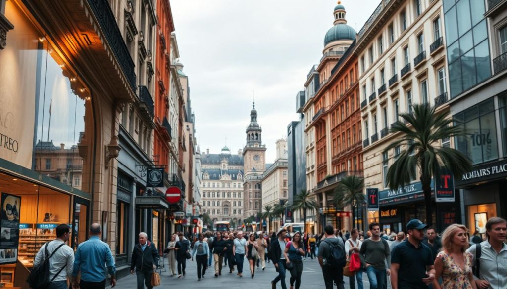 Selecting prime location for business in high-tourist area