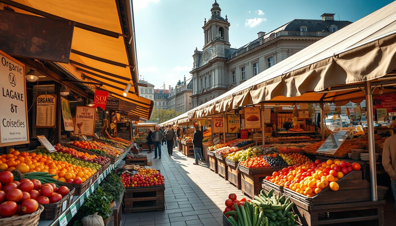 brand visibility at Warsaw organic food markets