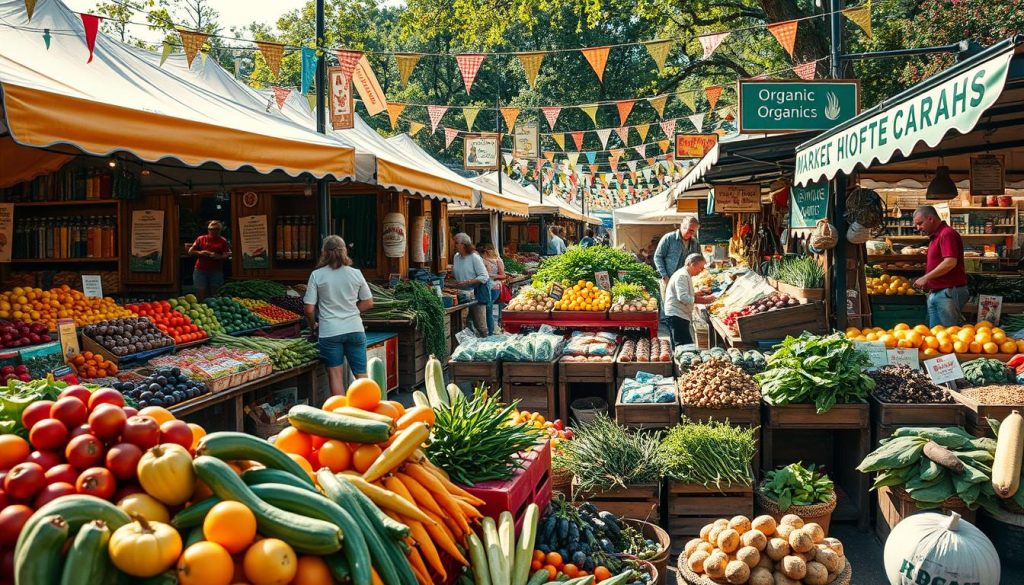 marketing strategies for organic food markets