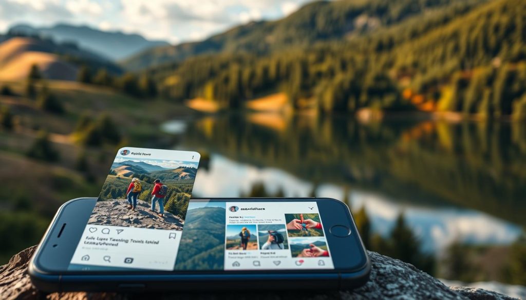 social media marketing for hiking tours